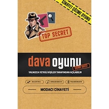 Dava Oyunu - Modacı Davası