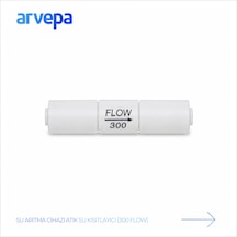 Arvepa Su Arıtma Cihazı Atık Su Kısıtlayıcı Restriktör (300 Flow) - Uzun Ömürlü