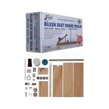 Artlantis Eğik Düzlem Kaldıraç Makara Bileşik Basit Makine Yapım Seti 1 Paket Okul Deney Fizik Deney Seti 37 Parç Genel
