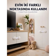 Ers 2'li Çocuk Güvenlik Kilidi Ev İçi Koruma Seti