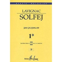 Porte Müzik Yayınları Lavignac Solfej 1D Şan Çalışmaları P-181392