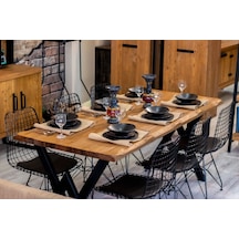 Ntconcept Ntconcept Masif Ağaç Mutfak Yemek Masası Takımı  (437831373)
