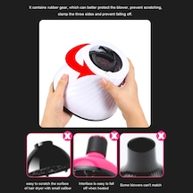 Suofeng Saç Kurutucu Diffüzyoru Evrensel Uyumlu Saç Tipine Uygun Isı Dağıtımı Saç Zararını Önler Saç Kalınlaşmasını Sağlar Siyah