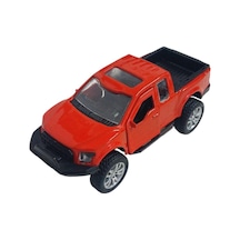 Çek Bırak Metal Arazi Aracı 13 Cm - Kırmızı Lisinya