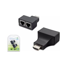 Hadron Hdx1298 30m Hdmı Extender By Cat5-6 Siyah Kdo
