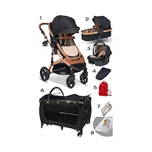 Baby Home 946 Travel Sistem Bebek Arabası + 560 Oyun Parkı Park Yatak