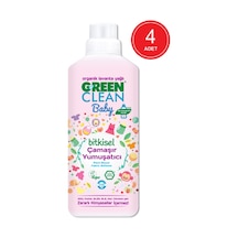 U Green Clean Baby Organik Lavanta Yağlı Bitkisel Çamaşır Yumuşatıcı 4 x 1 L