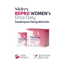 Sidrex Repro Women's Once Daily Inositol İçeren Takviye Edici Gıda 30 Saşe