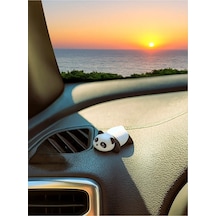 1 Adet Mini Panda Araç İçi Aksesuar Torpido Süsü Araba Dikiz Aynası Süsü Dekoratif Obje