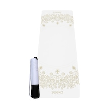 Seeka Yoga Pro Serisi Rise Yoga Mat - Beyaz