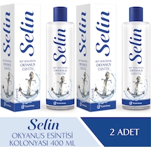 Selin Parfümlü Kolonya Okyanus Esintisi 400 ML 2'li