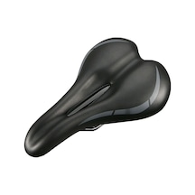 Yaozixa Evrensel Bisiklet Jeli Pedal, Şok Emici Yumuşak Kumaş, Karbon Çelik & 43 Yüksek Kaliteli Pu Deri, Kolay Kurulum Siyah