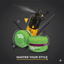 05 Saç Şekillendiric Ultra Sert Parlak Wax 100 Ml X 3 Adet/ + 400 Ml Tuzsuz Şampuan Hediye