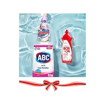 Çamaşır Deterjanı 6 Kg+ Bingoo Yumuşatıcı+ Bulaşık Deterjanı 820 Ml Diğer
