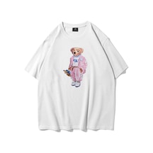 Tarzsokak Unisex Teddy Beyaz Tshirt