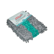 Badem10 Ev Ofis İş Yeri Sillgech Mikrofiber Makarna Temizlik Kurulama Mop Vileda Yedeği 40 Cm Eh320 Açık Bej