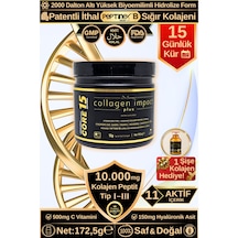 Dr. Sammy's Kolajen 10.000 Mg Tip 1-3 %100 Saf Patentli Hidrolize Sığır Kolajeni, 150mg Hyaluronik Asit, 500 Mg Vitamin C, 200 Mg Glutatyon, 25mg Resveratrol, 100 Mg Elastin, Core 15 Diyet Takviyesi