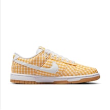 Nike Dunk Low Yellow Gingham Dz2777-700 Kadın Günlük Spor Ayakkabı Sarı