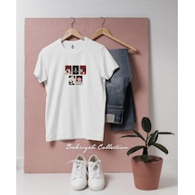 Oversize Punk Rock Dead Kennedys Tasarımlı Unisex T-shirt Beyaz