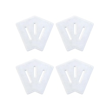 Sinada Havuz Savak Kanal Köşe Parçası Plastik 15 Cm 45 4 Adet -toptancıyızbiz