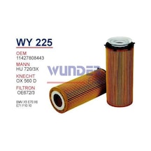 WUNDER WY225 YAĞ FİLTRESİ - BMW X5(E70) - X6(E71) - E90-91-92-93