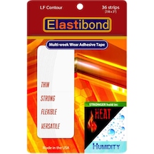 True Tape Elastibond Protez Saç Bandı Oval Lf 7/8" X 3" - 2cm X 7.5cm 36 Adet