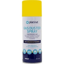 4 X Gas Duster Spray Compressed Gas 400 Ml