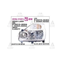 Depo 21511c1rldem Ön Far Sağ Nissan X-trail 07-08 26010jg40a