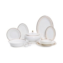 Maxx Doria Palace Golden Paisley 12 Kişilik 60 Parça Yemek Takımı Pa2003 Beyaz