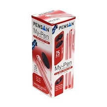 Pensan My-pen 25 Li1.0 Mm Kırmızı Tükenmez Kalem