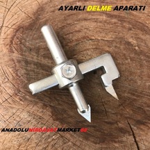 Özs 10x50 Ayarlı Panç Plastik Alçıpan Sunta Mdf Delme Pancı
