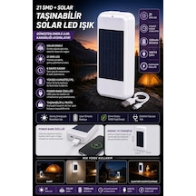 Taşınabilir Solar Led Power Bank