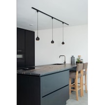 Mylights Üçlü Led 2mt Ray Led Spot Küre Led Avize Led Spot Panasonıc Ampullü Eskitme