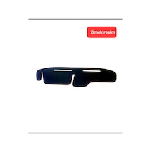 Torpido Halısı Oto Ön Cam Konsol Göğüs Örtüsü Renault Uyumlu Toros R12 Kırmızı Kenarlı