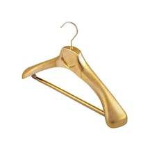 Gold Ceket Askısı 10 Adet Sarı