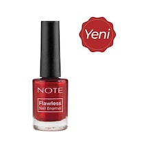 Note Cosmetics Nail Flawless Oje 34 Crazy Red, Kırmızı 0