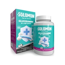 Solomon Glucosamine Tablet Kedi Ve Köpekler İçin Eklem Ve Kas Sağlığı Tamamlayıcı Glukozamin Takviye Gıda 75 Ta