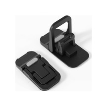Ximistore9 Zinc Alloy İki Açıklı Klavye/notebook Stantı - Taşınabilir, Yüksekliği Ayarlanabilir, Kaymazsız, Siyah 1 Çift