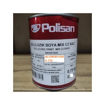 Polisan Parlak Alüminyum Selülozik Boya 0.75 Kg Yeni Versiyon