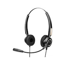 Usb Konnektörlü Müşteri Hizmeti Kulaklığı - Yüksek Ses Kalitesi, Gürültü Engelleme, 360 Ayarlanabilir Kolu