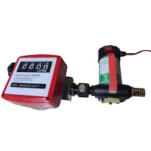 220 Volt Mazot Aktarma Pompası & Mekanik Mazot Sayaç Seti Litre