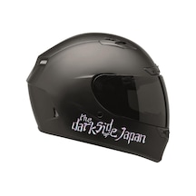 Yamaha Dark Side Of Japan İşaretli Hologram Motosiklet Kask Sticker Etiket Modeli 2