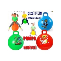 Zıp Zıp Kanguru Top Zıplama Topu Plates Topu Zıplama Topu Yeşil