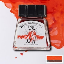 Winsor&Newton Ink Çizim Mürekkebi 14 Ml 680 Vermilion