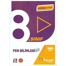 8.Sınıf Fen Bilimleri Konu Kitabı -  Pergel