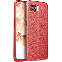 Newface Oppo A73 Kılıf Auto Focus Kapak - Kırmızı