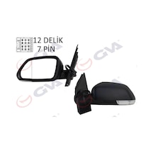 Gva 1075446 Dış Dikiz Aynası Sol Polo 05 Elektrikli Isıtmalı Asferik 5 Fiş Vm-377ehal 6q1857507p-6q1857507ad9b9