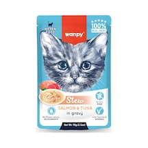 Pouch Somonlu Ve Ton Balıklı Yaş Kedi Maması 70gr
