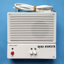Akelsan 2 Li Diafon Konuşma Merkezi Çaycı-Odacı-Kapıcı Diyafon