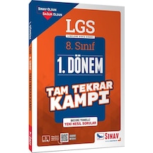Sınav 8. Sınıf Lgs 1. Dönem Çözümlü Tam Tekrar I